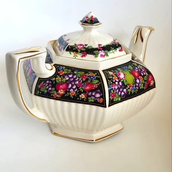 James Sadler Teapot "Bacchus" #4737 Heirloom Collection Vintage, Made in England - Picture 10 of 11